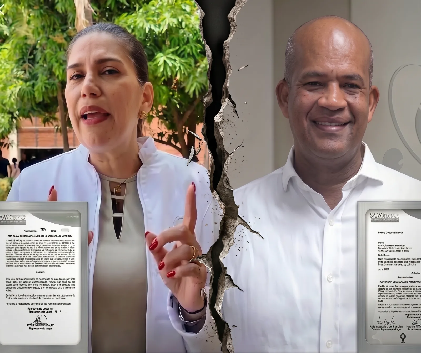 Lina de Armas confirma insubsistencia de Sabas Vega del Rosario Pumarejo, pero hace claridad sobre el documento