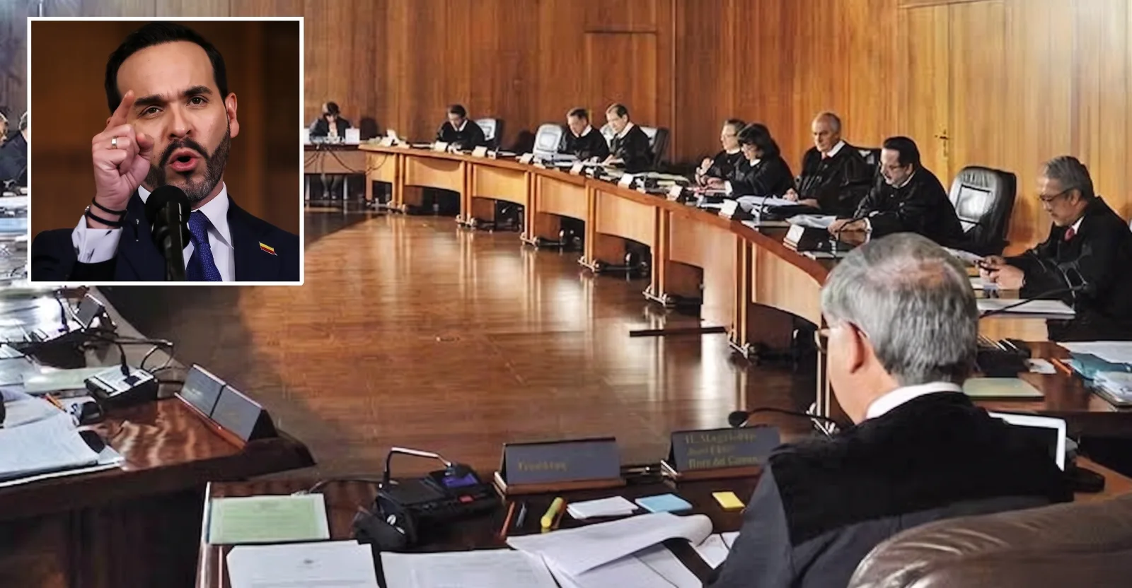 Presidente De La Espriella ordena reforzar seguridad de magistrados de la Corte Suprema tras amenazas