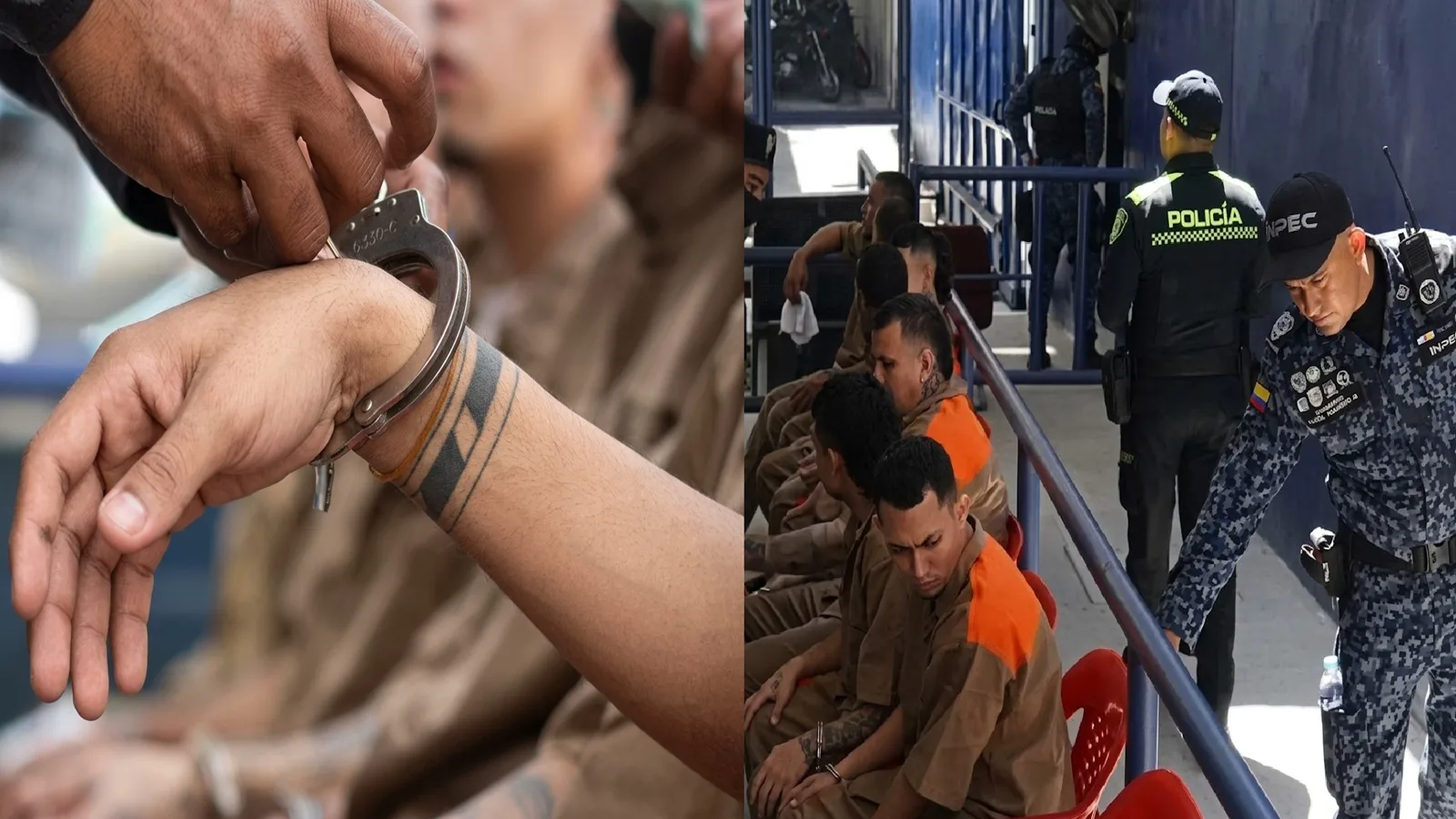 Trasladan a 39 presos vinculados a extorsiones a la cárcel de máxima seguridad de Valledupar