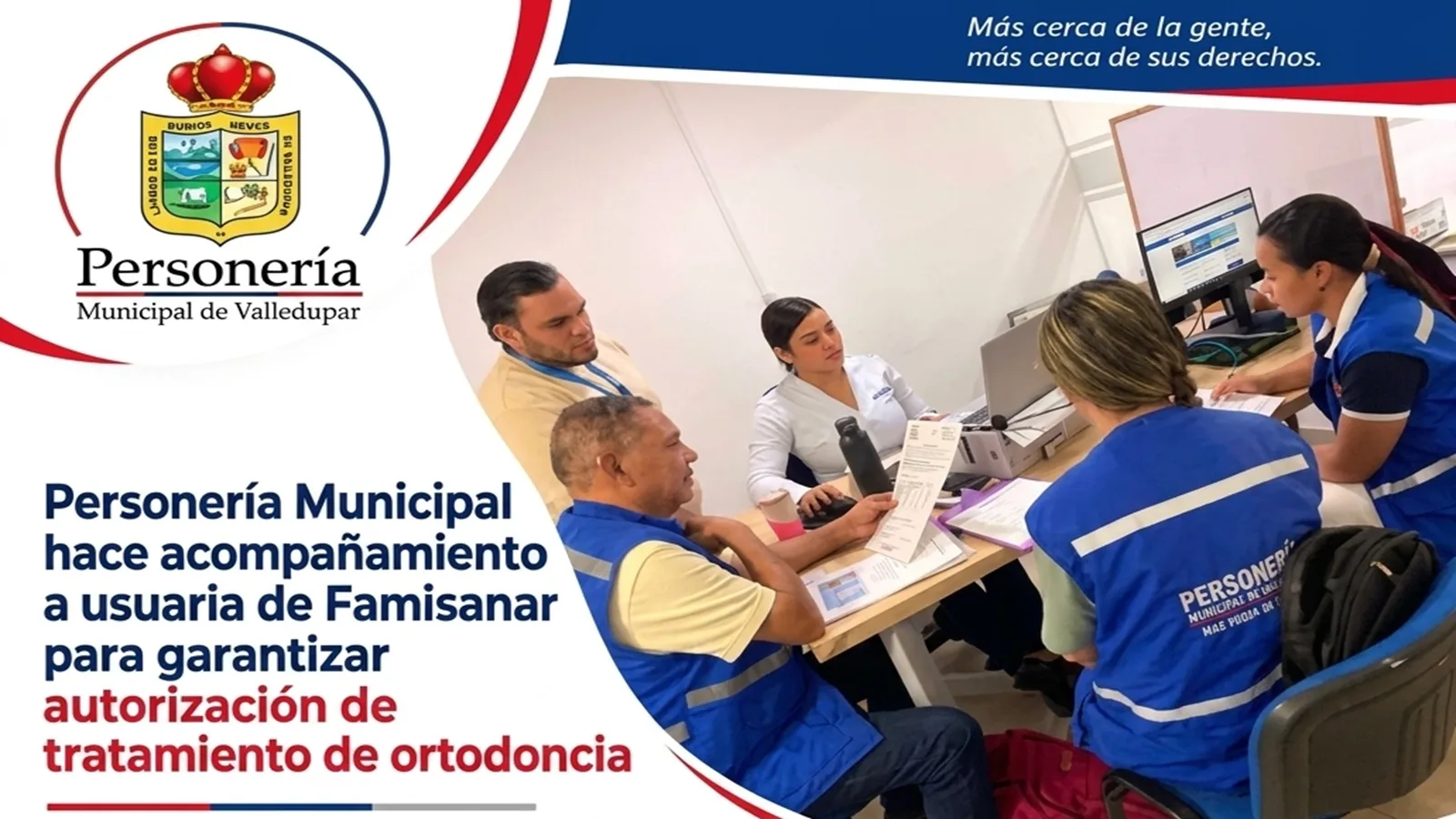 Personería de Valledupar logra autorización para tratamiento de ortodoncia a usuaria de Famisanar