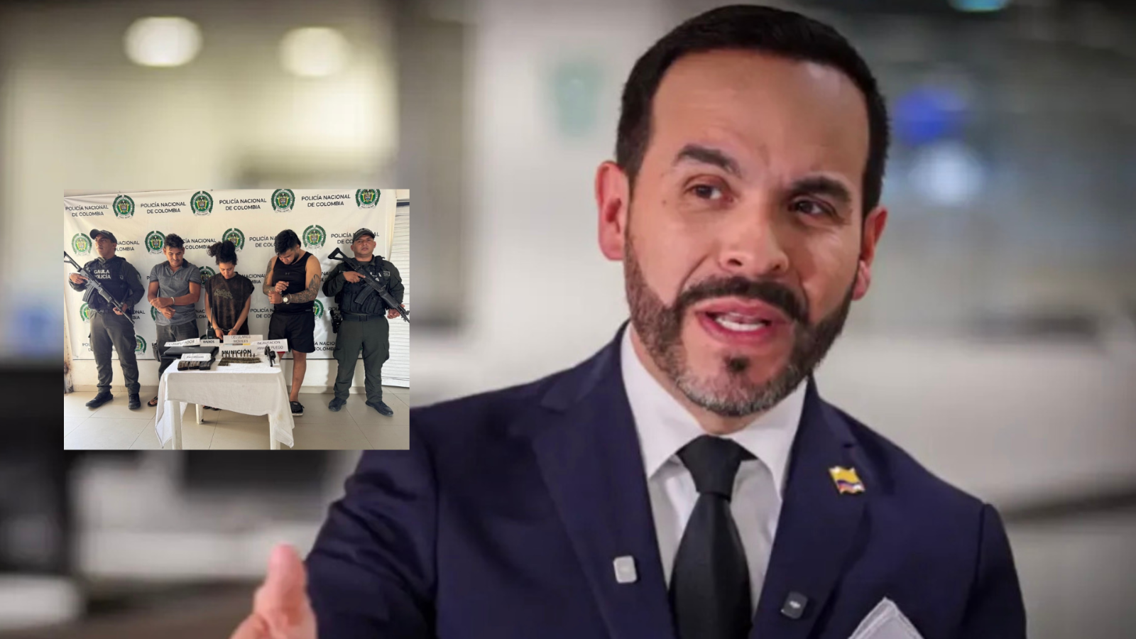 Presidente Abelardo de la Espriella informó sobre operativo contra las ACS en Bosconia