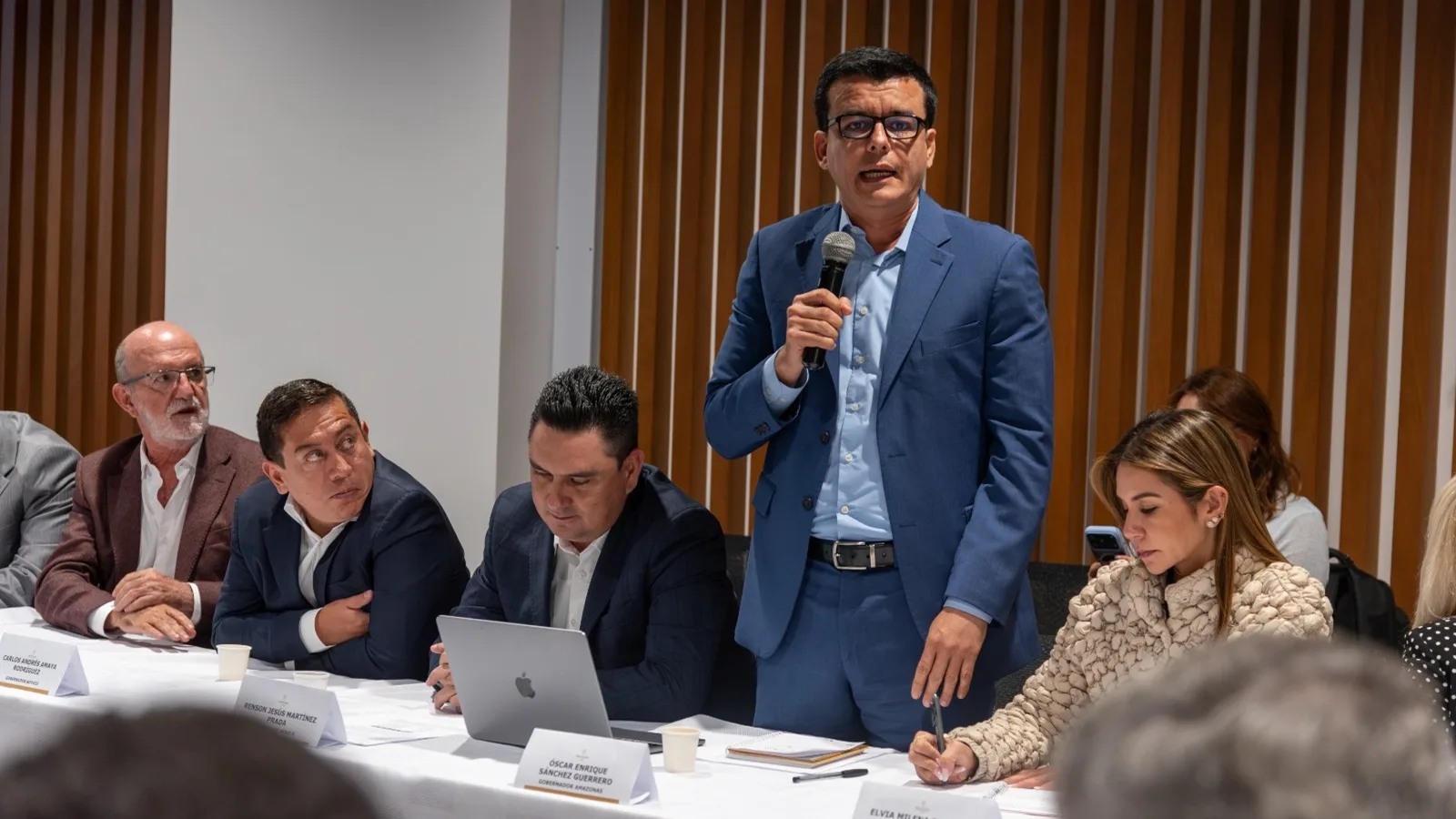 Gobernadora del Cesar pide soluciones para fortalecer las finanzas de los departamentos