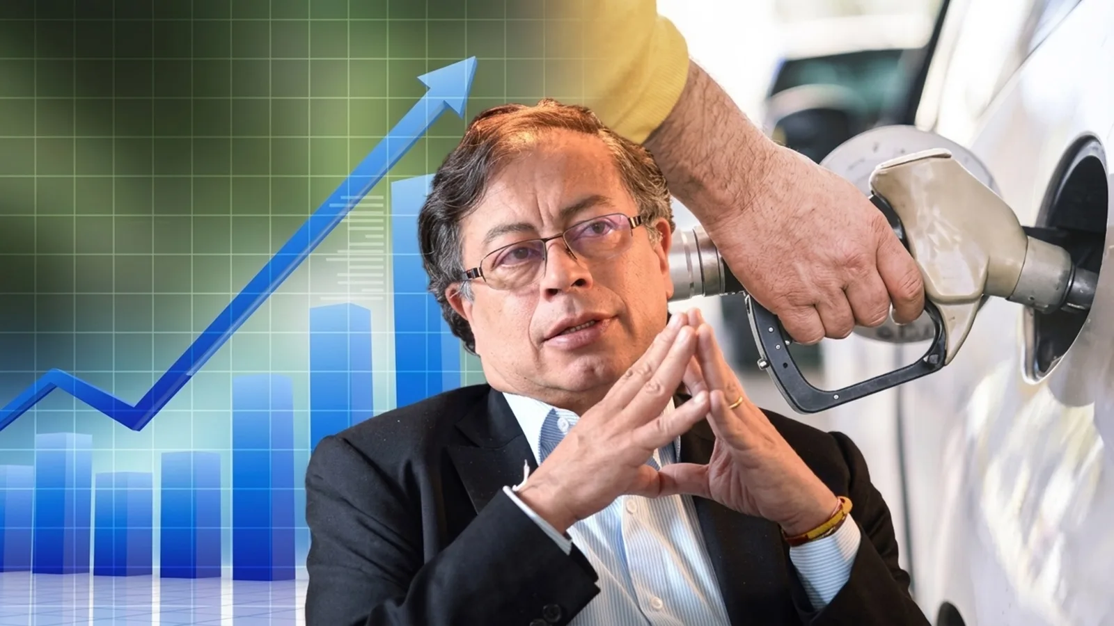 "Solo el 15% de la poblacion usa gasolina", el expresidente Petro dice que continuar sudsidiando la gasolina solo favorece a los mas ricos
