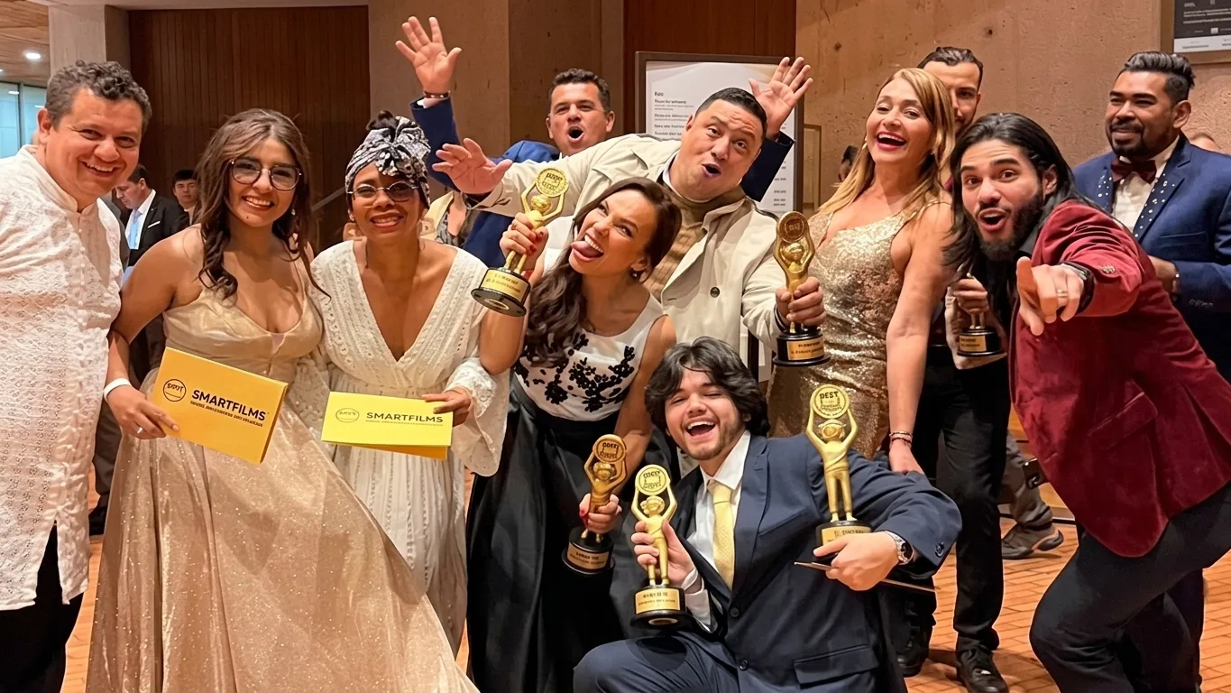 ‘Buscando a Papá’ hace historia: producción cesarense conquista 8 premios en SmartFilms
