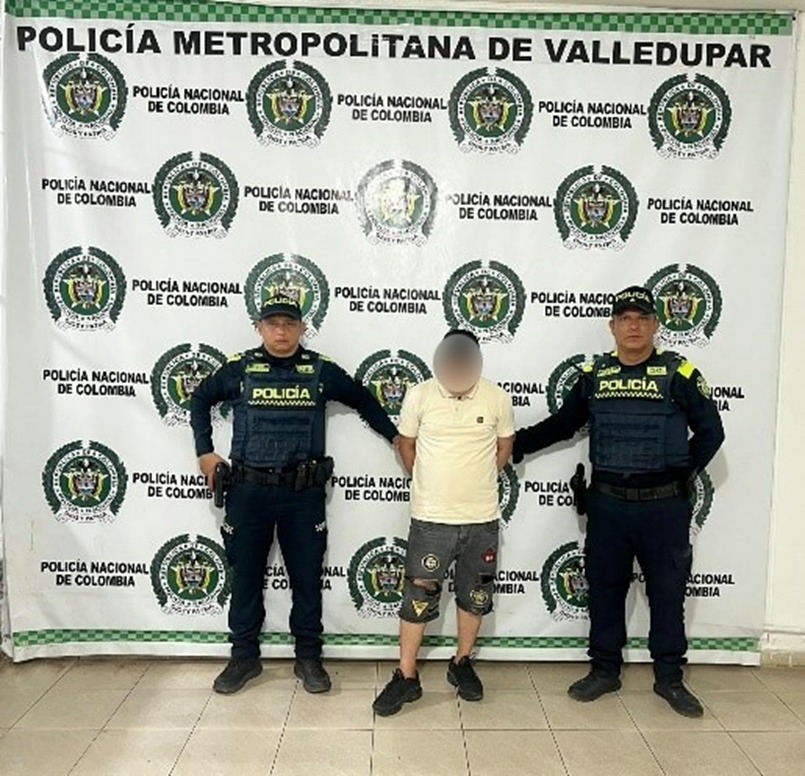Capturan a hombre señalado de realizar tocamientos no consentidos a una mujer en Valledupar