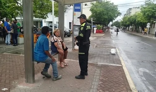 Policía refuerza seguridad en Valledupar durante celebración del Día del Amor y la Amistad