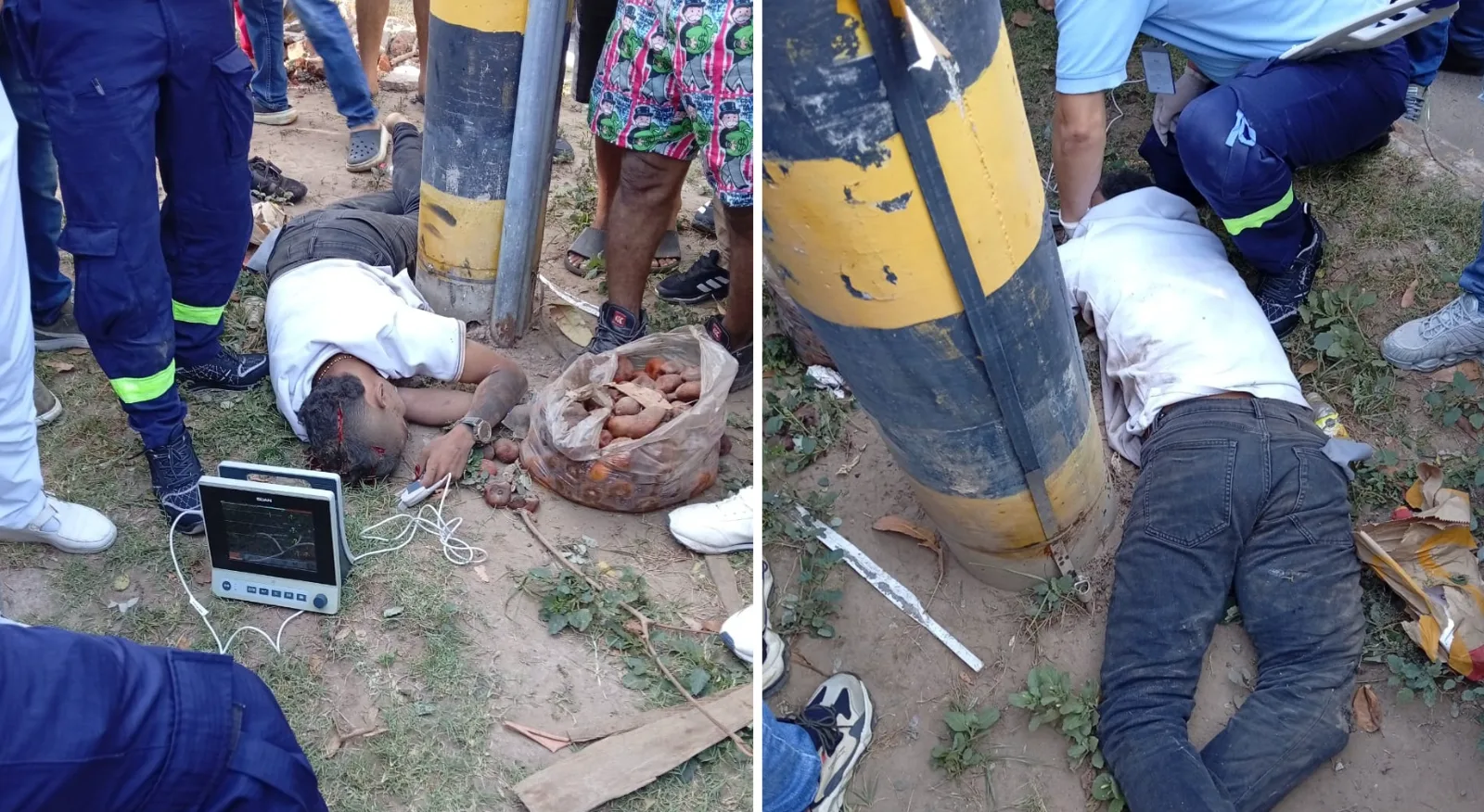 Motociclista en exceso de velocidad pierde la vida en el sector de Mayales