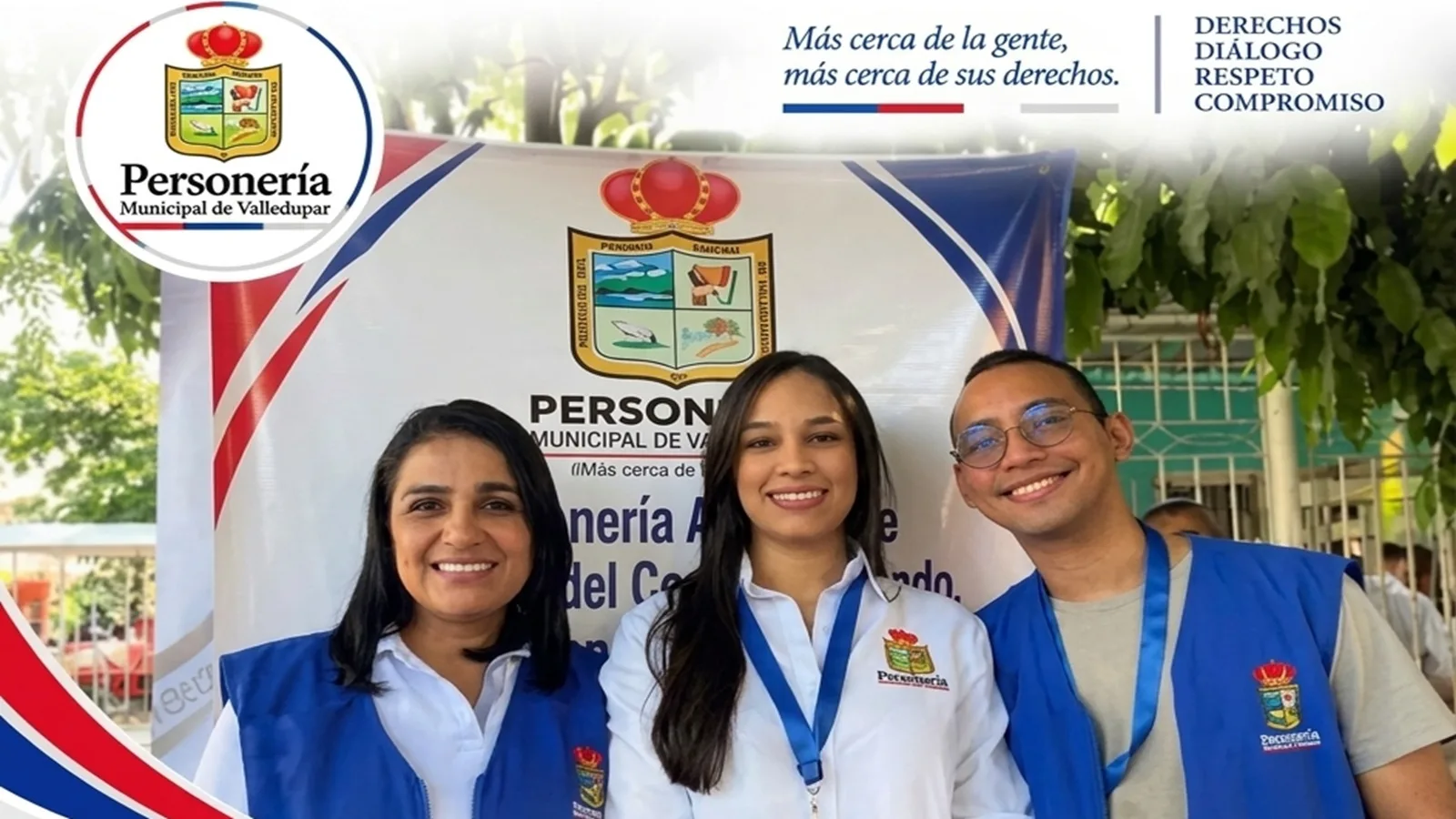 Villa Corelca recibió jornada de atención institucional para acercar servicios a la comunidad