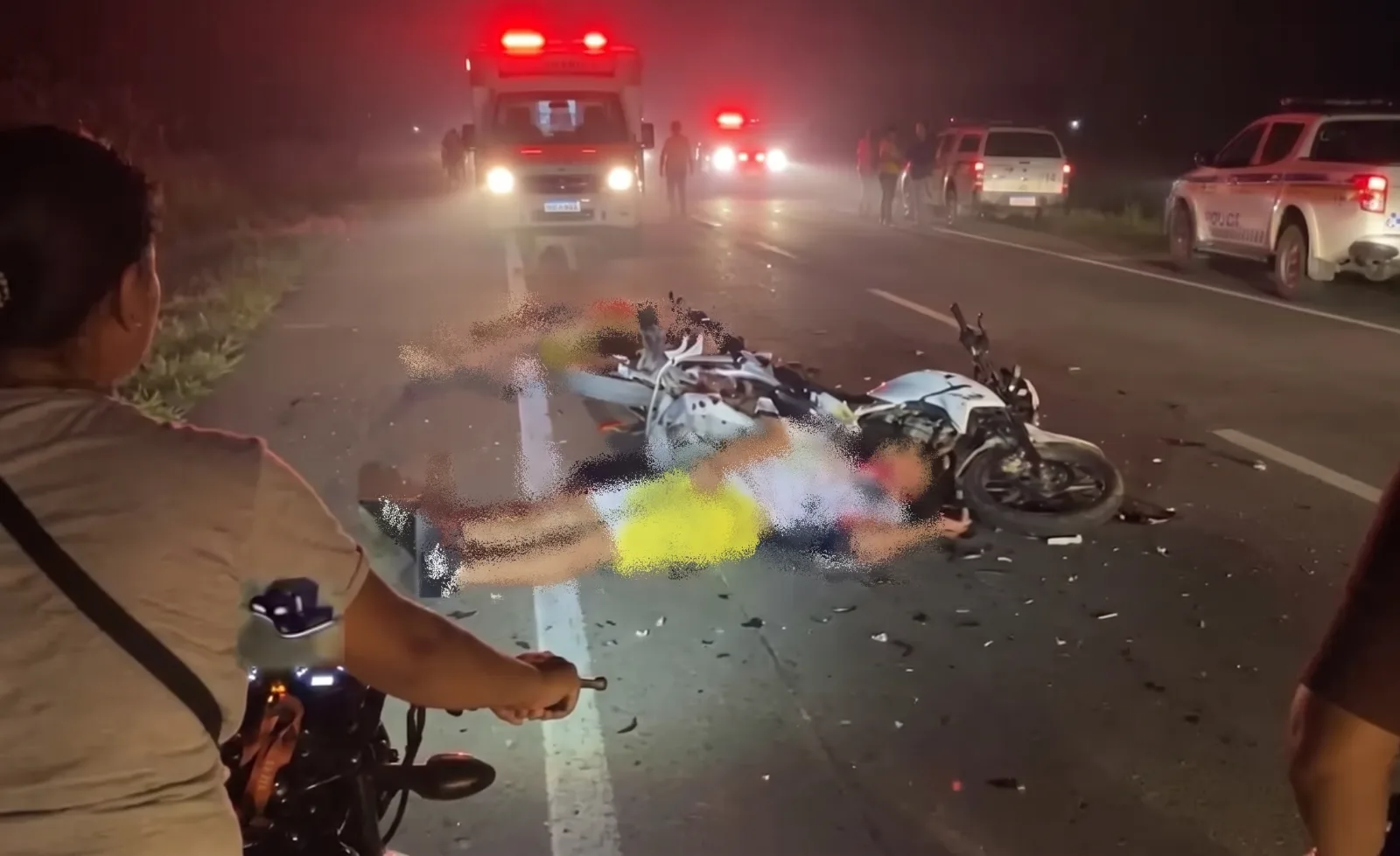 Dos personas mueren en accidente de tránsito tras colisión de motocicletas en la vía San Diego–Codazzi
