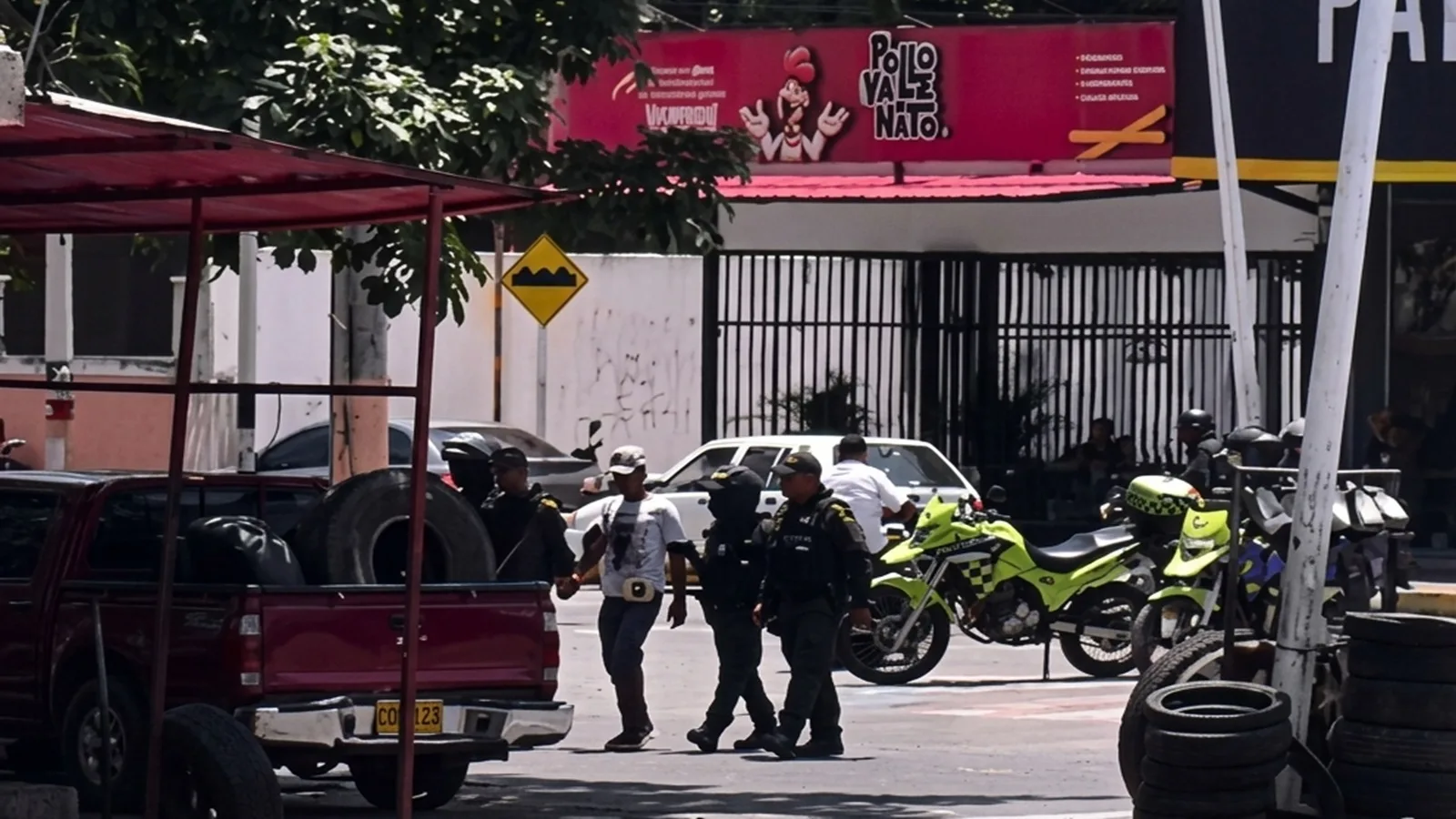 Cuatro capturados tras presuntas intimidaciones a comerciantes en Valledupar