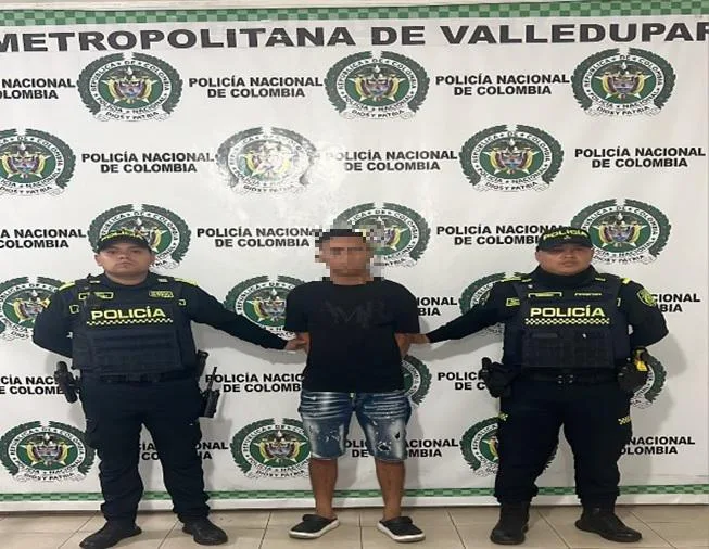 Capturan en Valledupar a hombre requerido por hurto y concierto para delinquir