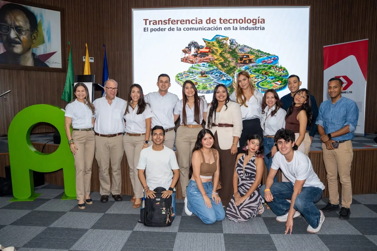 Estudiantes de Comunicación Social de Aereandina Valledupar se acercaron a la experiencia corporativa de Drummond