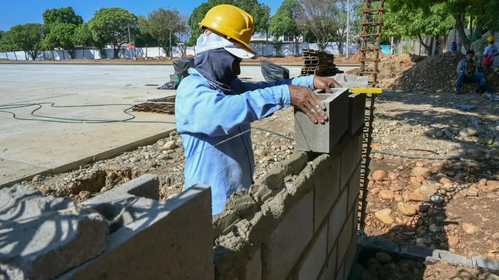 Parque de Francisco de Paula ya alcanza el 50 % de ejecución en Valledupar