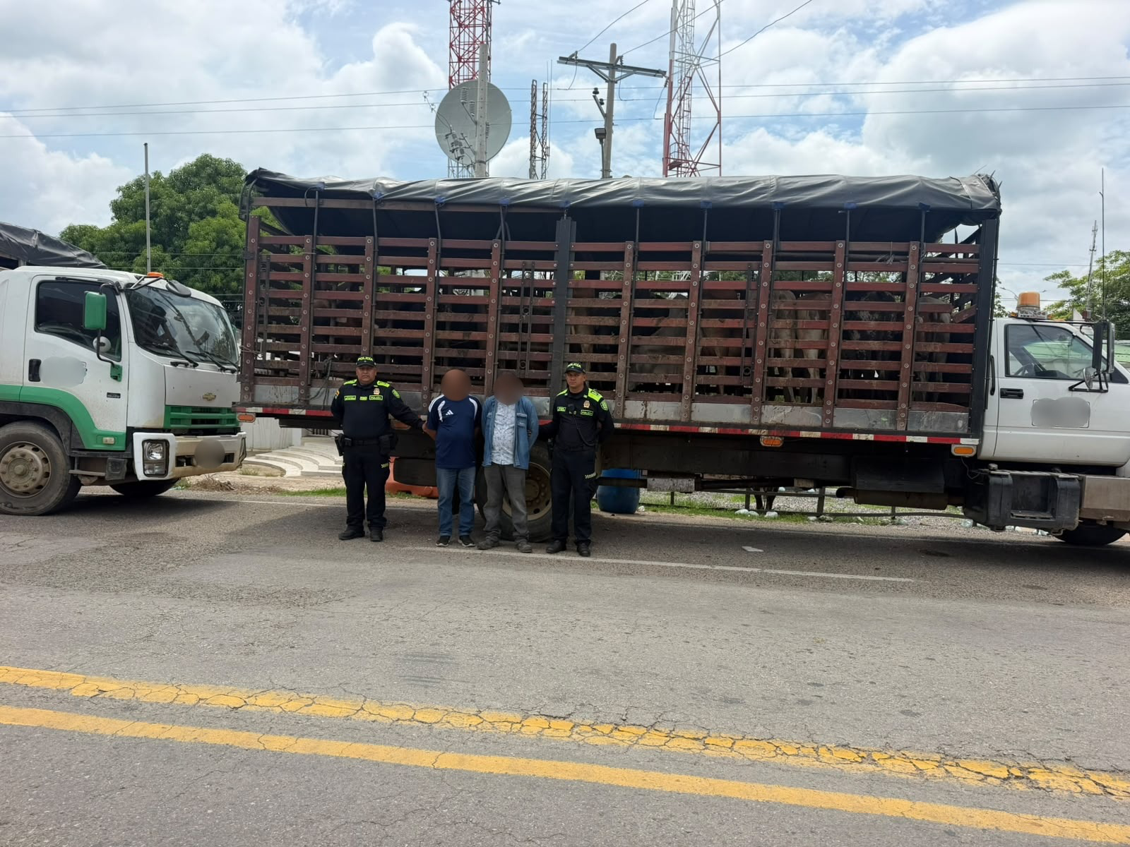 Dos hombres fueron capturados por presunto delito de abigeato