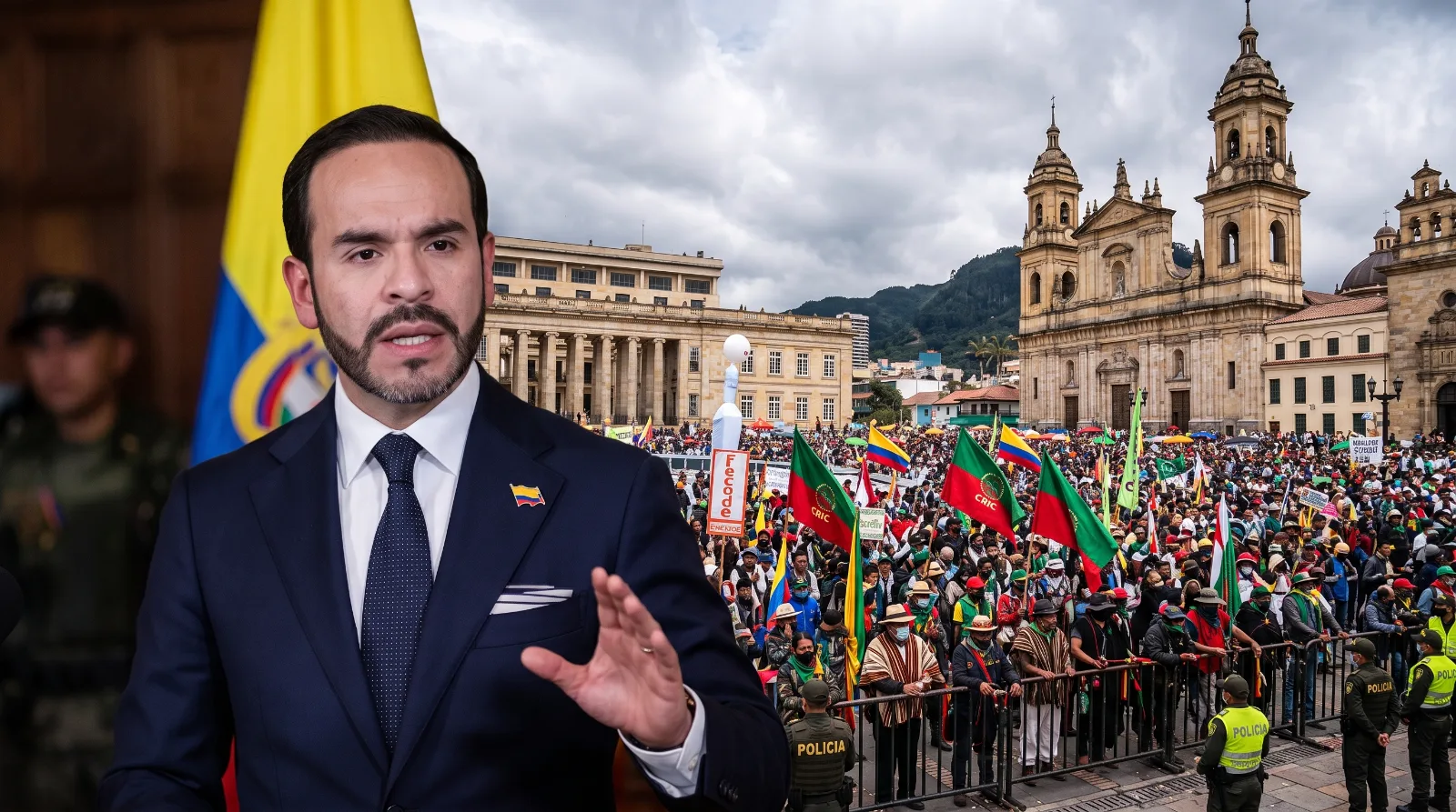 De la Espriella advierte al CRIC: garantiza protesta pacífica, pero no permitirá bloqueos ni vías de hecho