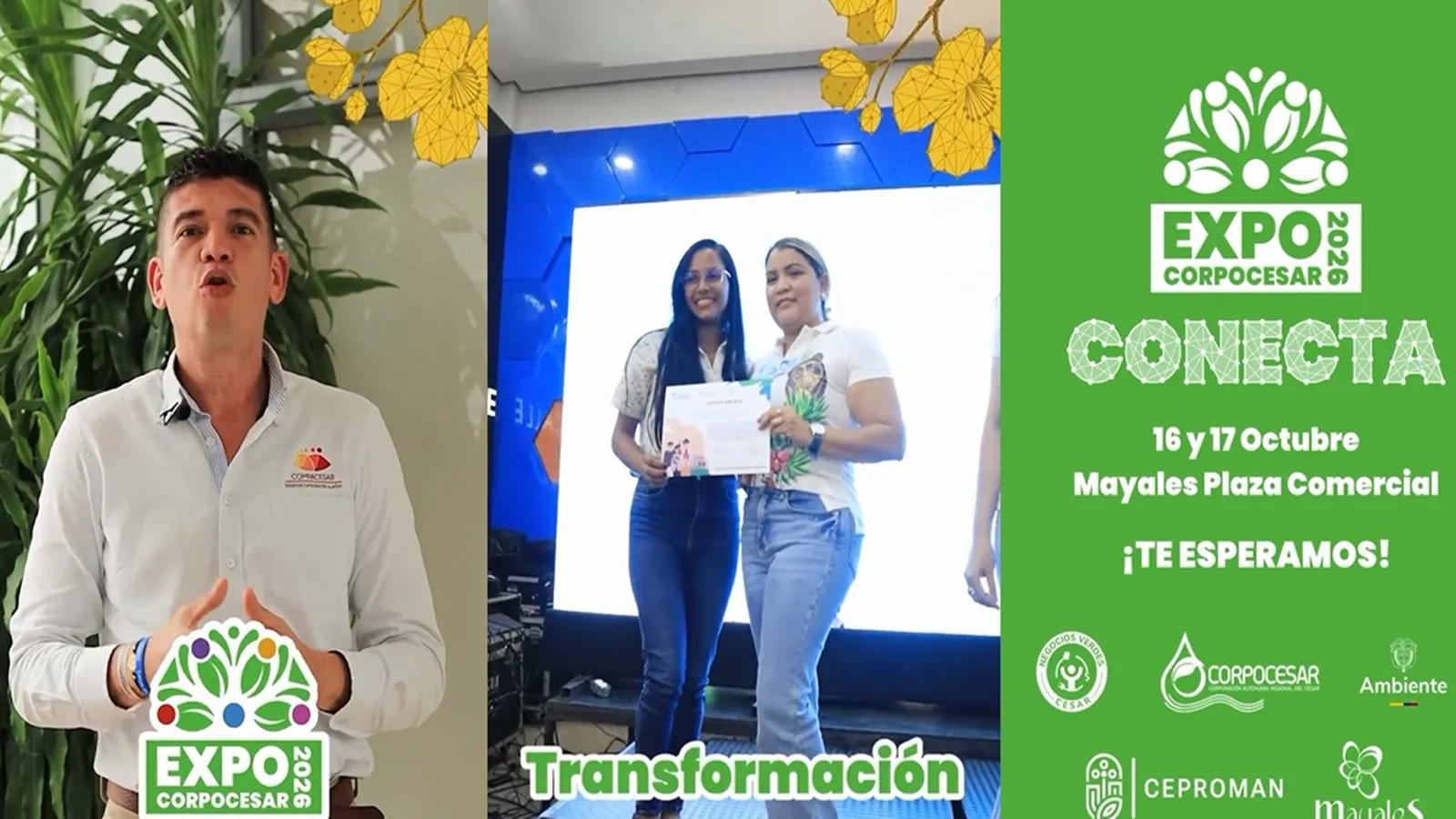 Emprendimientos sostenibles del Cesar se tomarán Mayales Plaza con EXPOCORPOCESAR CONECTA 2026