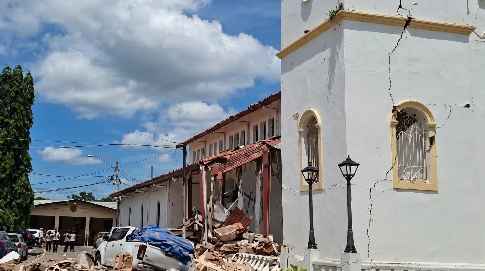 Terremoto de magnitud 7,7 sacudió Panamá: reportan daños en edificios y evacuaciones