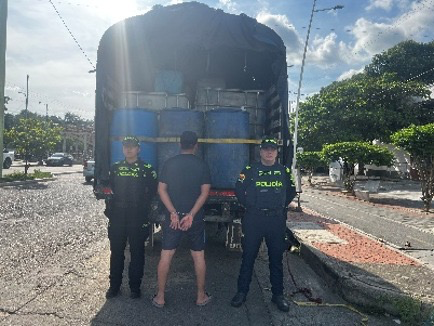 Incautan 1.150 galones de gasolina en Aguachica