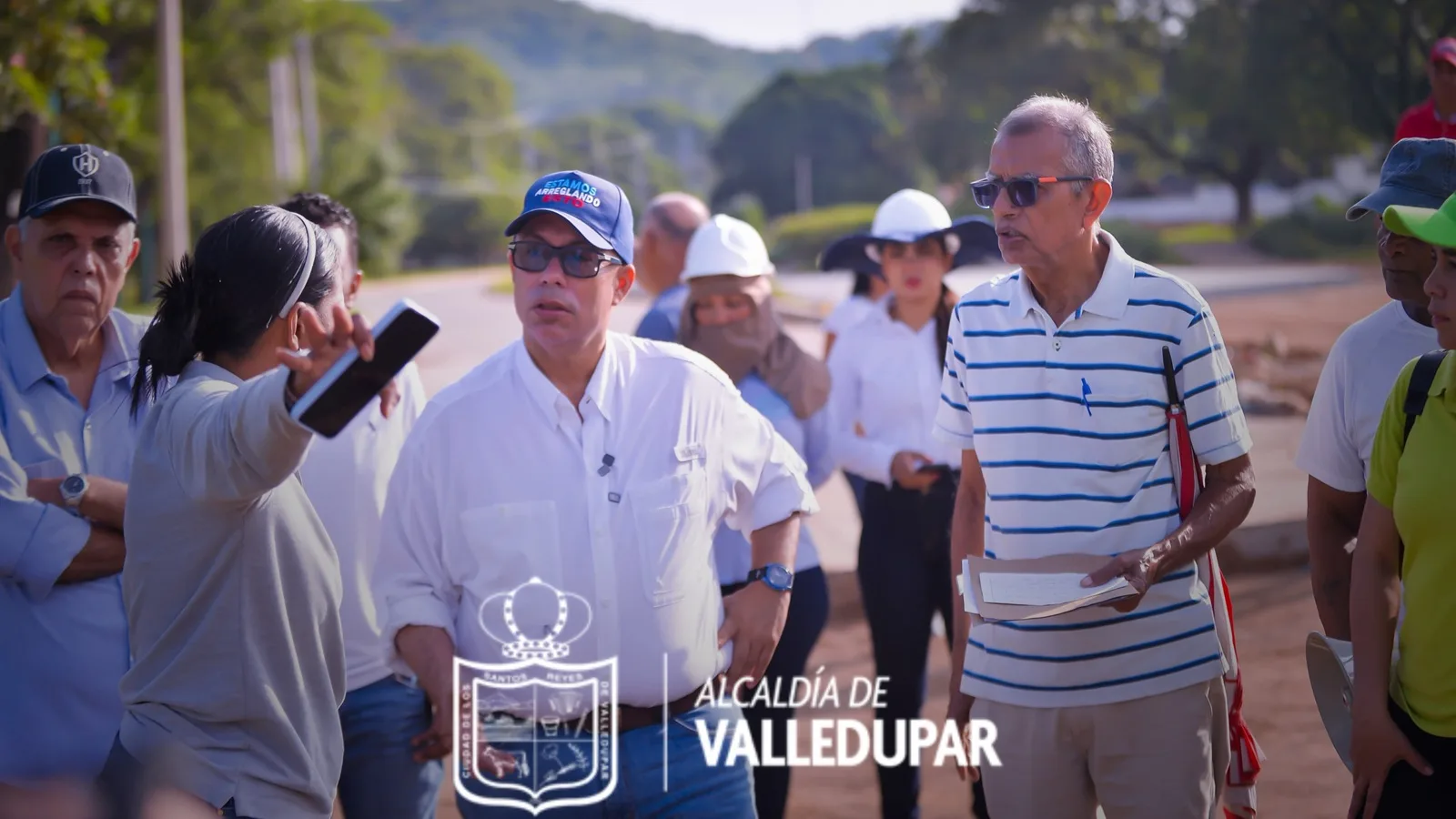 Alcalde de Valledupar exige acelerar pavimentación hacia Don Alberto y advierte sobre basuras en la zona