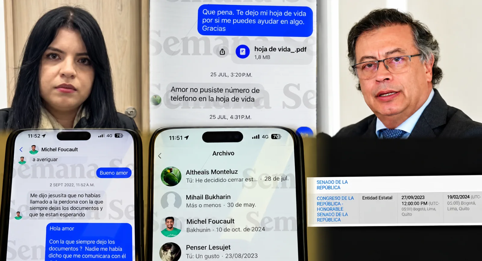 Grave denuncia contra Gustavo Petro: mujer asegura que recibió contratos tras mantener encuentros íntimos con el entonces presidente