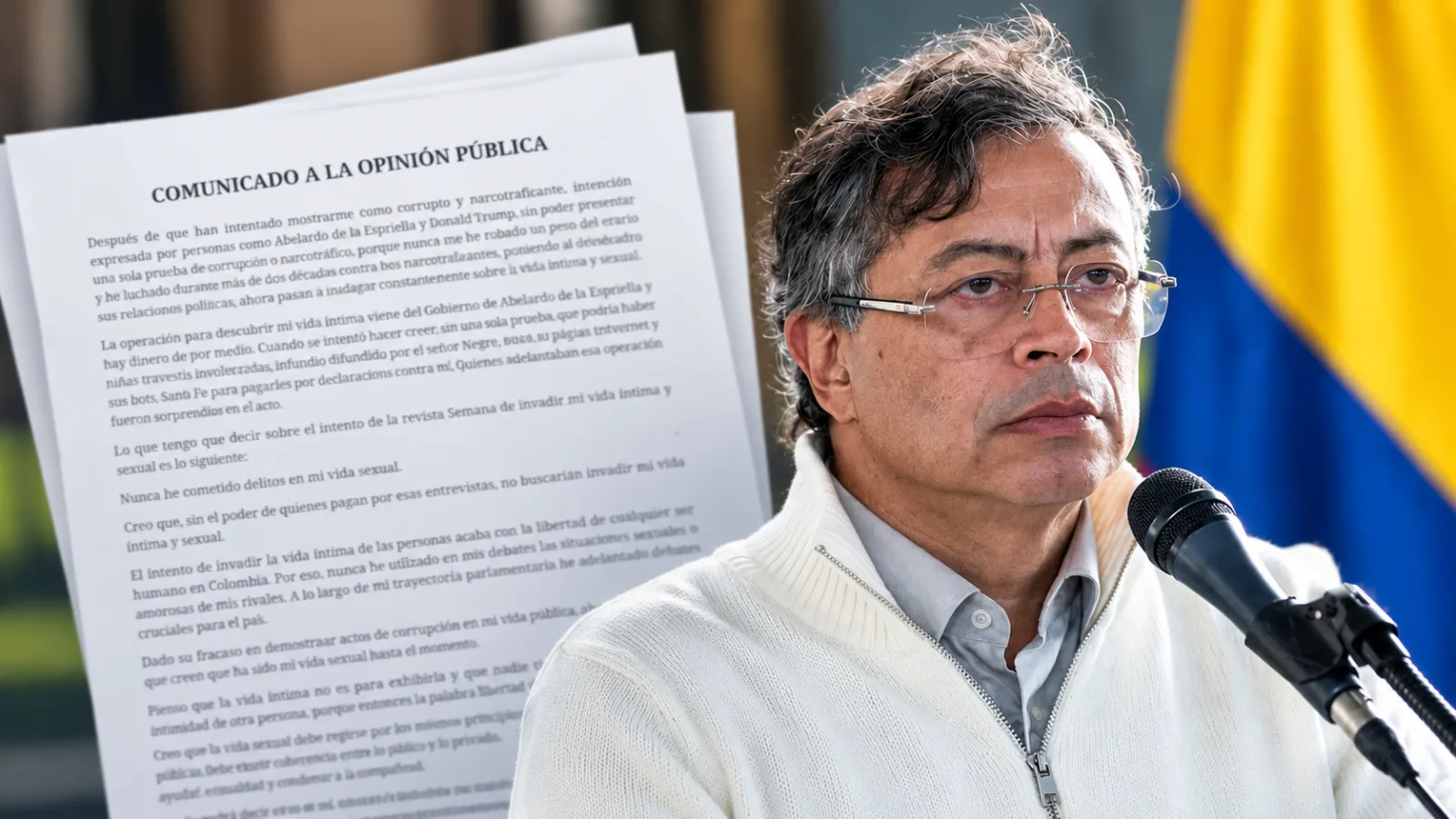 Petro niega contratos a cambio de sexo: acusa al Gobierno de De La Espriella de investigar su vida íntima