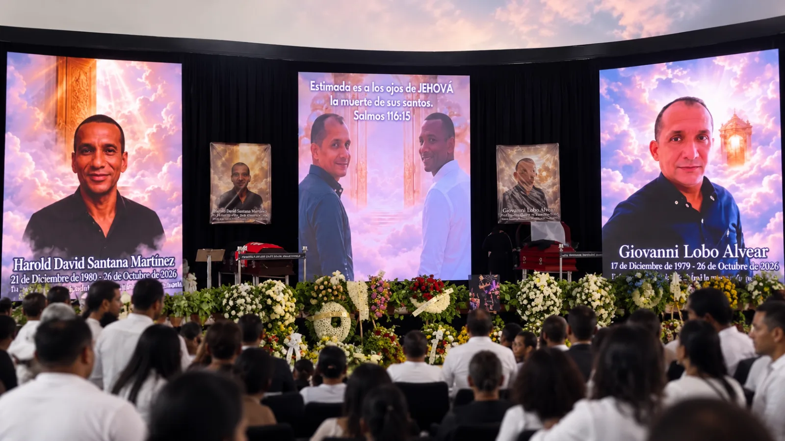 Agustín Codazzi y Valledupar despidieron a Giovanni Lobo y Harold Santana, músicos de la agrupación de Kbeto Zuleta