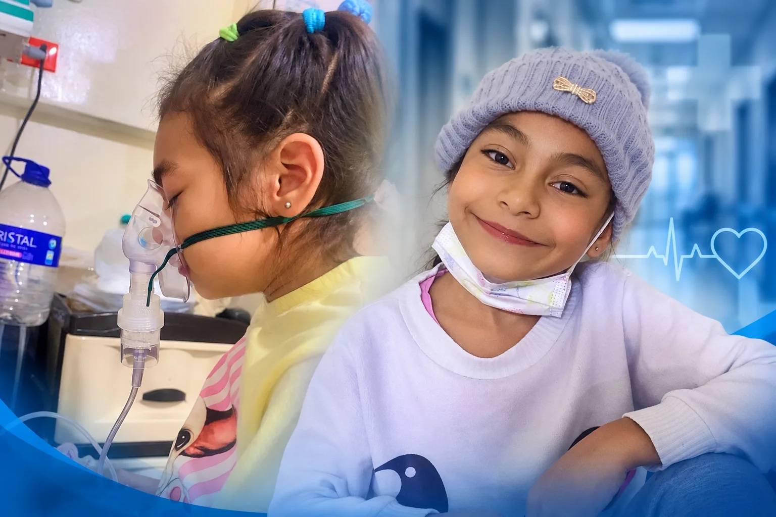 Familia suplica a Nueva EPS para que concrete traslado de niña de 6 años que lleva mes y medio hospitalizada en Valledupar