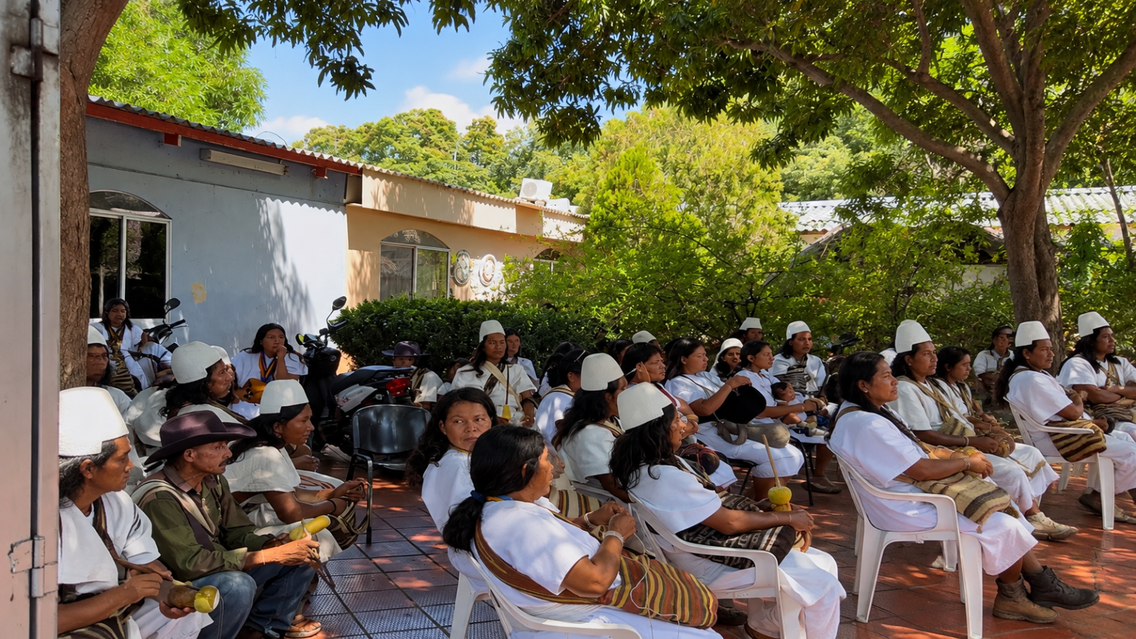 Pueblo Arhuaco se manifiesta en Valledupar y exige protección para su Cabildo Gobernador tras atentado