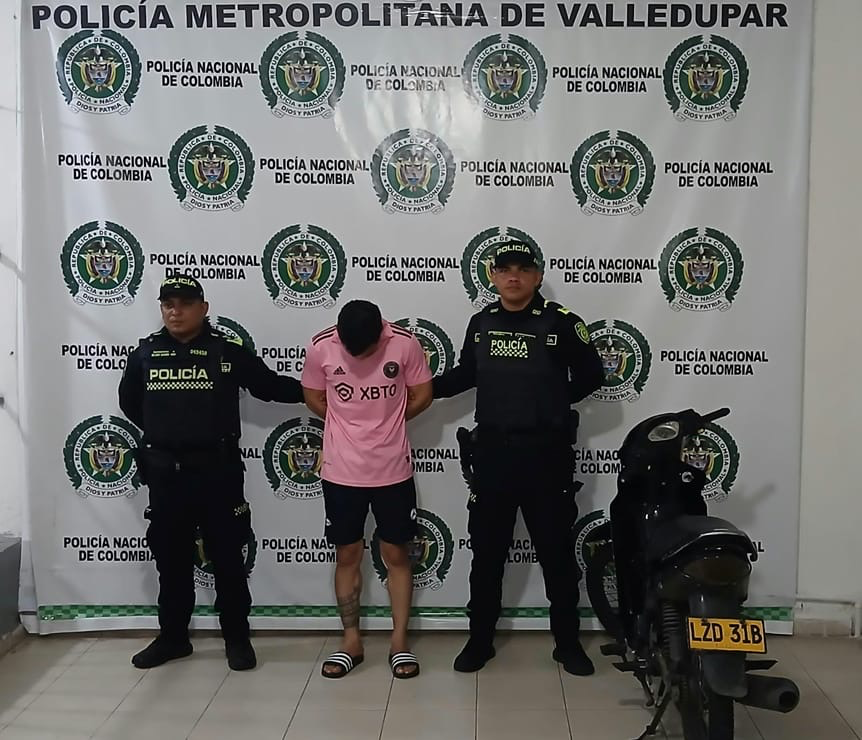 Capturan en Valledupar a hombre señalado de intentar asesinar a su expareja con arma blanca