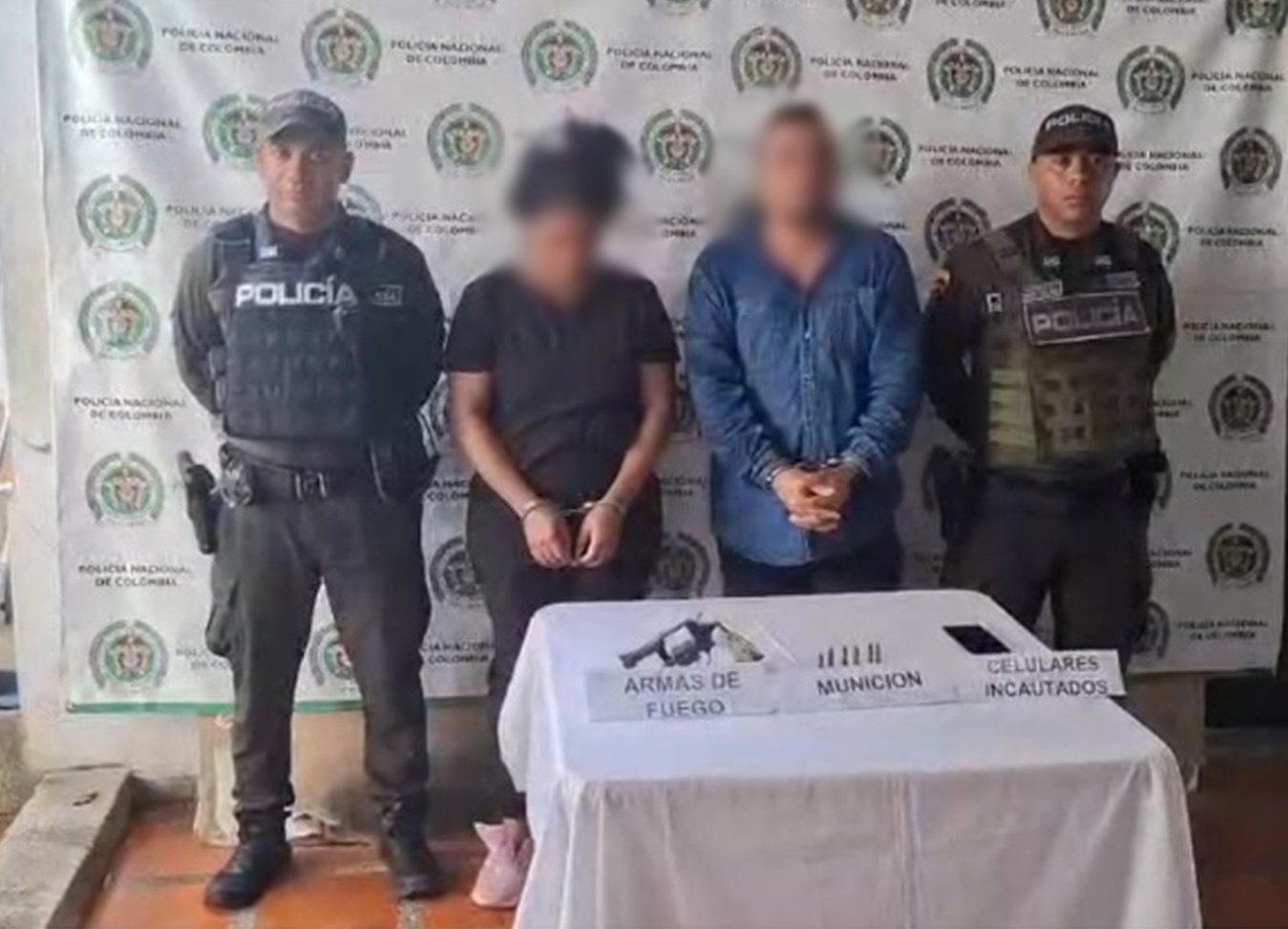 Capturan a pareja por presunto hurto de joyas en Pailitas